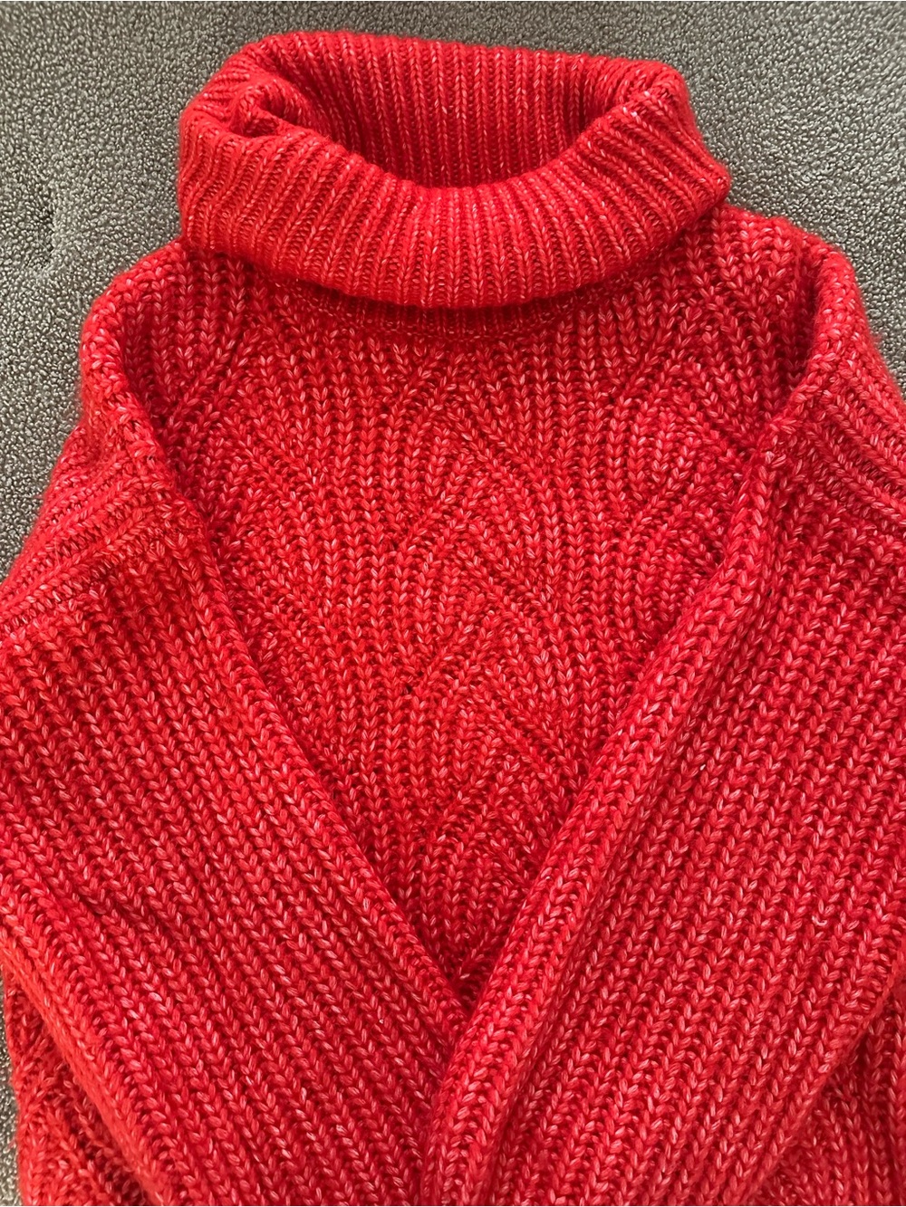 A New Day Red Turtleneck Knit Sweater